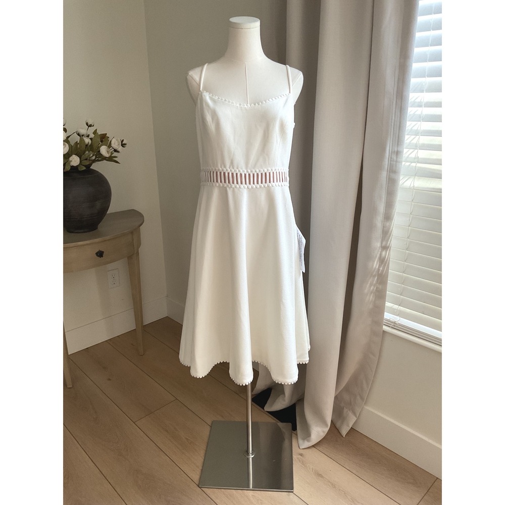 Dress the Population Harlow Midi Dress Size Large NWT